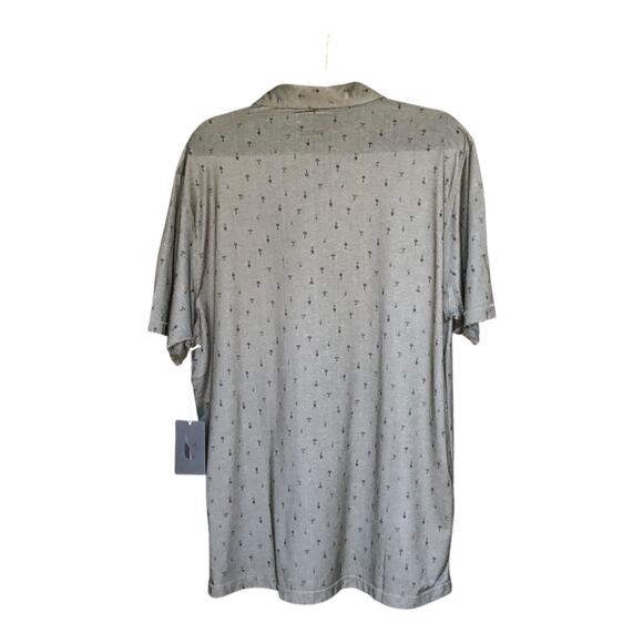 Link Soul Dri-Loft Polo Shirt Ever Green Signs Short Sleeve Men's Size XL NWT - Picture 6 of 13